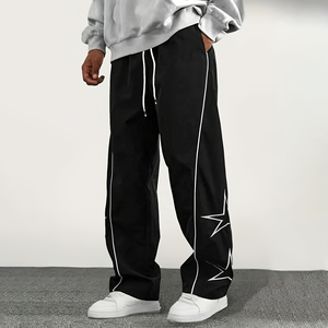 Loose and Baggy Oversize Men Sweatpants Mens Sports Pants Fashion Cotton Baggy <b>Trouser</b> Men Pakistan Manufactured - Product Image 1