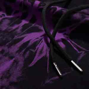 เสื้อฮู้ดดี้สตรีทแวร์ผู้ชายสไตล์ฮิปฮอปสั่งทำ OEM ผ้าฝ้าย 100% ลายมัดย้อม แบบสวมหัว ยูนิเซ็กซ์ สำหรับฤดูใบไม้ผลิ ขายส่ง - Product Image 4