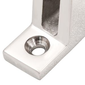 Charnières de pont de bateau en acier inoxydable (4 pièces) pour toit Bimini, quincaillerie marine - Product Image 5