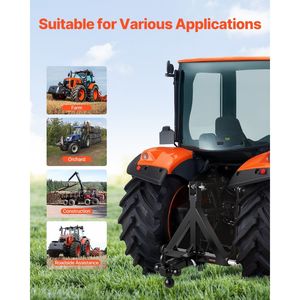 Adaptateur d'attelage rapide Kubota pour 3 points 2 \ "Récepteur d'attelage de remorque Tracteur Timon - Product Image 4