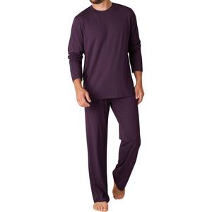 Conjunto de Pijama de Algodón para Hombre, Ropa de Dormir Tejida, Suave y Cómoda, Ropa para el Hogar, Proveedor de Marca Privada, Directo de Fábrica - Product Image 1