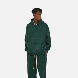 OEM Fabricante de algodón de gran tamaño para hombre nuevas sudaderas con capucha pulóver multicolor logotipo personalizado 3D Puff impresión sudaderas - Product Image 4