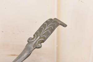 Antique Metal Soup Tureen with Ladle – Signed Steel Serving Bowl – Unique Vintage <b>Kitchen</b> Decor - Product Image 2