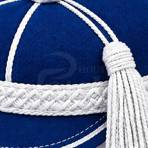 Professional Honour <b>Hat</b> Traditional Formal Headwear With Decorative Crown <b>Band</b> Long Tassel Custom Event Presentation Style - Product Image 6