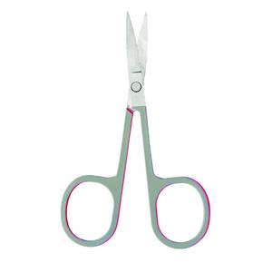 Ciseaux à ongles en acier inoxydable avec lames droites et tranchantes, poignée ronde, durables, pour adultes, utilisation en manucure - Product Image 1