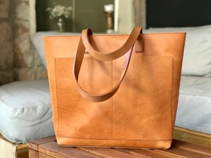 Handmade Genuine Leather <b>Tote</b> <b>Bag</b> Women Vintage Shoulder Purse Large Capacity Casual Fashion Handbag Shopping Travel Zipper - Product Image 1