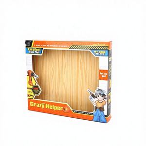 Custom Eco-friendly Biodegradable Disposable Corrugated Mailer Box Transparent <b>Window</b> Offset Printing Embossing Tool Set Gift - Product Image 3