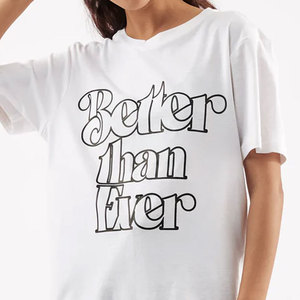 Camiseta de Mujer Ligera de Algodón con Diseño Elegante y Cómoda para Uso Diario - Product Image 4