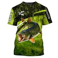 Vêtements de pêche pour hommes de haute qualité, respirants, anti-UV, séchage rapide, sublimation camouflage, chemise à manches longues - Product Image 4