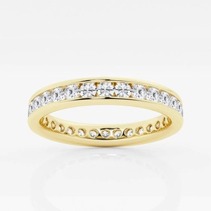 Igi ได้รับการรับรอง CVD จิวเวลรี่เพชรแข็งทองรูปไข่แหวนหมั้นทำมือของขวัญเครื่องประดับจากผู้ผลิตอินเดีย - Product Image 3