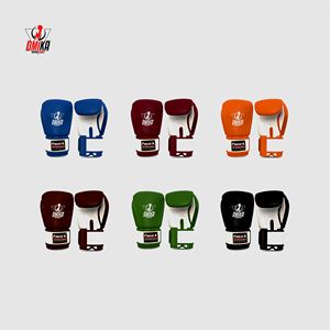 Custom OEM OMIKA Lightweight Breathable Boxing Gloves Premium Leather Professional Training Gloves for Wrist <b>Strap</b> Adjustable - Product Image 4