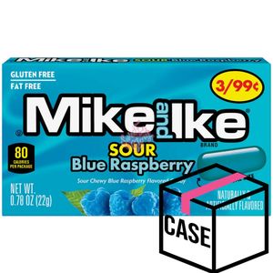Mike and Ike Sour Blue Raspberry Chewy <b>Candy</b> Theater Box 4.25oz 120g x12 Packs Bulk Sweet and Sour <b>Candy</b> for Wholesale Price - Product Image 2