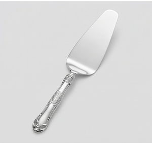 Silver Finished Stainless Steel Cake Server Unique Design Mirror Polished Perfect For Wedding Dining <b>Table</b> Dessert Serving Sets - Product Image 3