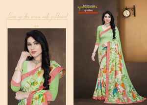 Saris en soie modernes prêts-à-porter pour les fêtes, collection de designers élégante, commandes en gros à prix compétitifs - Product Image 5