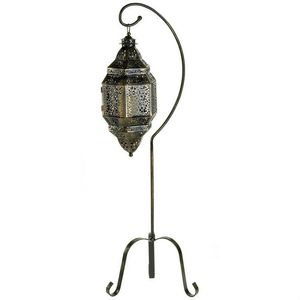 Factory Direct Sale <b>Black</b> Iron <b>Lantern</b> Modern Design Home Decoration Wedding Event Christmas Decoration Excellent Price - Product Image 4
