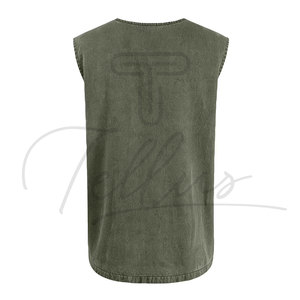 Customized Material Breathable Tank Top <b>for</b> Adults Bodybuilding Gym Running <b>Singlets</b> Fitness Wholesale Top Quality <b>Men</b> Tank Tops - Product Image 2