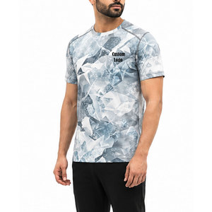 T-shirts solides pour hommes, qualité supérieure, manches courtes, hauts décontractés, respirants, tricotés, séchage rapide, légers, pour le sport et les voyages en plein air - Product Image 4