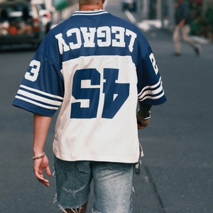 Maillot de football respirant en maille pour club, tissu léger, nom d'équipe personnalisé, logo avant, tenue sportive pour équipe - Product Image 2