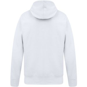 Sudadera con Capucha para Hombre, Color Blanco Sólido, Felpa de Algodón, Corte Regular, Diseño Casual con Bolsillos, Ropa de Otoño - Product Image 5
