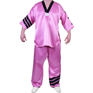 Uniforme de Taekwondo Professionnel : Couleurs et Logo Personnalisables, Uniforme de Taekwondo Blanc Personnalisé 100% Coton Extensible Arts Martiaux - Product Image 4