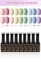 Vernis Gel Marque Privée pour Salon, Sans HEMA, Sans TPO, Haute Pigmentation, Couleur Brillante pour Ongles, Fournisseur OEM ODM