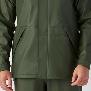 <b>Men</b> <b>Rain</b> <b>Jackets</b> <b>Lightweight</b> Waterproof Breathable Outdoor Fishing Camping Hiking Wind Resistant Utility Wear - Product Image 6