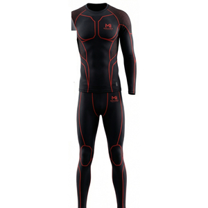 Traje Deportivo de Compresión Transpirable para Hombre, para Correr, Entrenamiento, Gimnasio, MALUZA INDUSTRIES, Estilo Europeo y Estadounidense - Product Image 2