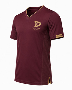 Haut d'uniforme d'arts martiaux à marque privée, unisexe, col en V, manches courtes, anti-humidité, pour entraînement de karaté et taekwondo - Product Image 3