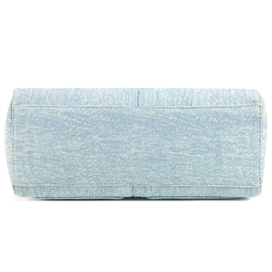 Sac à bandoulière en jean et cuir rétro pour femme, personnalisable avec logo, imperméable, antivol, doublure en coton - Product Image 5
