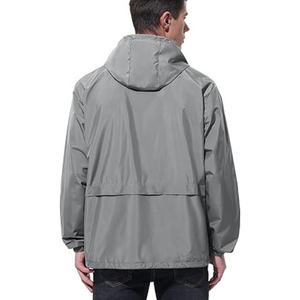 Veste matelassée à capuche imperméable et coupe-vent de haute qualité pour hommes, idéale pour la randonnée et la pêche en extérieur, avec faible MOQ - Product Image 3