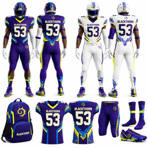 Servicio OEM: Uniformes de fútbol americano, camisetas de fútbol americano, paquete de camisetas de gridiron, pantalones de fútbol americano - Product Image 5