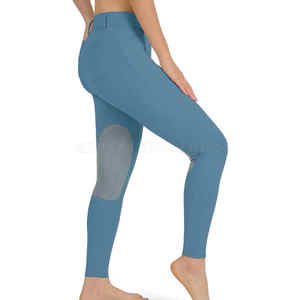 Pantalones de equitación con logo personalizado, leggings ecuestres de marca personalizada, ropa deportiva de equitación para mujer, jodhpurs y pantalones de montar. - Product Image 2