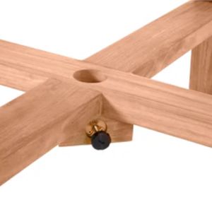 Outdoor Solid Teak <b>Dining</b> <b>Table</b>-Waterproof Eco-Friendly Durable Stable Modern Design for Home Commercial Use - Product Image 5