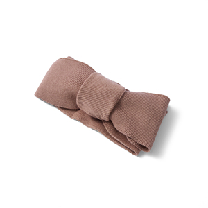 <b>Baby</b> Bow Headwrap 100% Cotton Kids Bowknot <b>Headband</b> 110cm Casual Custom Packaging Photography Gift Solid Color Hairband - Product Image 2