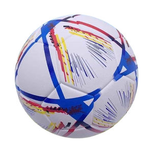 Ballon de football Thermo Taille 5, panneaux TPU collés, sans couture, officiel, pour match, imperméable, entraînement et jeu - Product Image 1
