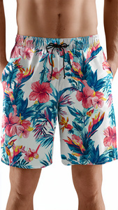 Swimming <b>Trunks</b> <b>Men's</b> Beach Shorts 100% Polyester Sublimation Swim Beach Wear Shorts <b>Men</b> Drawstring Beach Swim Shorts <b>Mens</b> - Product Image 2