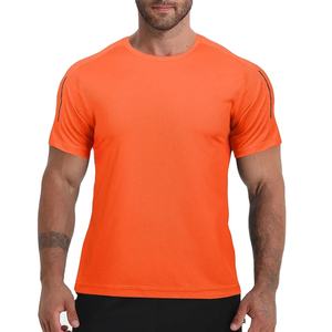 Camiseta Deportiva Elástica de Alta Calidad y Cómoda con Logotipo Personalizado, Transpirable, para Gimnasio, Deportes y Fitness para Hombre - Product Image 3
