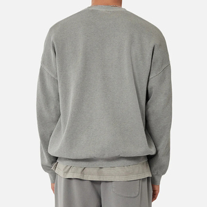 Sweat-shirt uni et décontracté pour homme en polaire, idéal pour le quotidien, tissu durable, lot de plusieurs articles - Product Image 3