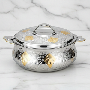 Casserole en métal indienne très demandée, conçue pour les services de repas culturels, offrant un accès stable aux plats chauds pour les invités (Hot Pot) - Product Image 6