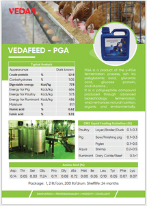 Farine de Soja à l'Acide Polyglutamique (PGA) de Qualité Supérieure pour l'Alimentation Aquatique des Bovins, Chiens, Chevaux, Poissons et Porcs - Product Image 4