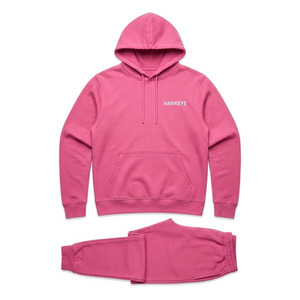 Hawk Eye Sports <b>Men's</b> Slim-Fit Fleece 300g Winter <b>Pullover</b> Hoodie Tracksuit Set Full-Length Drawstring Closure Anti-Bacterial - Product Image 3