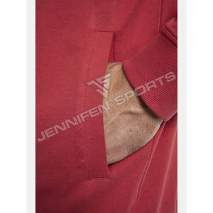 Sudadera con Capucha y Cremallera de Algodón Sólido de 450 GSM para Hombre y Mujer, Ajuste Holgado, Estilo Boxy, Teñido Liso para Invierno - Product Image 5