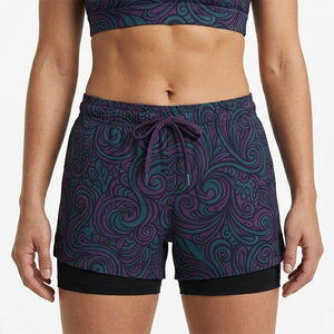 Vêtements de plage à séchage rapide, vêtements de sport légers, vêtements de performance extensibles, vêtements de voyage confortables, shorts de plage élégants pour femmes - Product Image 1