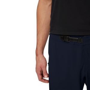 Collants de cyclisme sans couture respirants à séchage rapide en polyester/coton, couleur bleu marine, pour hommes et femmes, confortables pour le VTT - Product Image 5