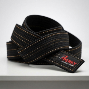 Martial Art <b>Belt</b> Made With Lightweight <b>Woven</b> Material Firm Construction Reinforced Borders Smooth Hand Feel Flexible Tying - Product Image 5