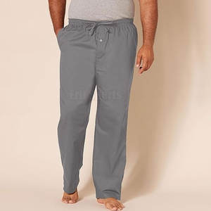 Pyjama droit pour homme, vente en gros, confortable, logo personnalisé, style streetwear - Product Image 4