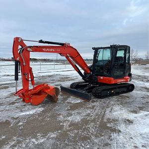 คุณภาพสูงสำหรับรถขุดขนาดเล็ก KUBOTA KX040-4 พร้อมจำหน่าย เครื่องยนต์ Laidong เชื่อถือได้และเหมาะสำหรับโครงการของคุณ - Product Image 5