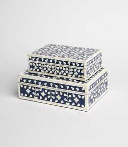 Indian Exporter Handmade Bone Inlay 4-Layer Dishwasher Safe Waterproof Decorative Storage <b>Box</b> <b>Floral</b> Design Luxury Home Decor - Product Image 4