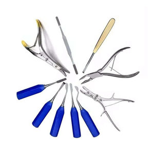 Ensemble d'instruments de rhinoplastie de haute qualité, 82 pièces, en acier inoxydable, outils chirurgicaux manuels professionnels pour la rhinoplastie, kit CE - Product Image 1