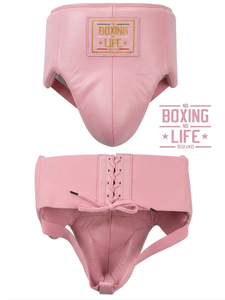 ROCKRUSH INDUSTRY RRI-GG-02 Protège-entrejambe en cuir blanc durable personnalisé pour le kickboxing, les arts martiaux et l'entraînement, toutes tailles - Product Image 3